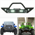 Heavy Duty Steel Front Bumper with LED Lights