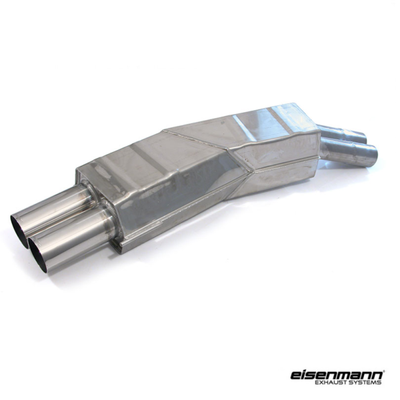 Sport Rear Silencer, Dual 70mm