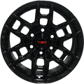 20x9.5 Gloss Black Machined Lip Wheel
