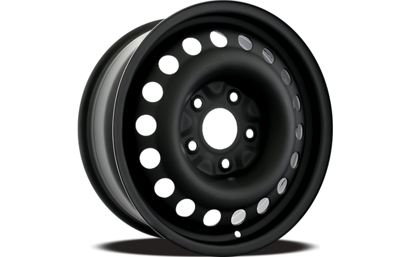 NX6 17x7 Inch Conical Lug Seat Steel Wheel