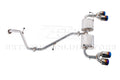 Cat-Back Exhaust System with Quad Burnt Tips
