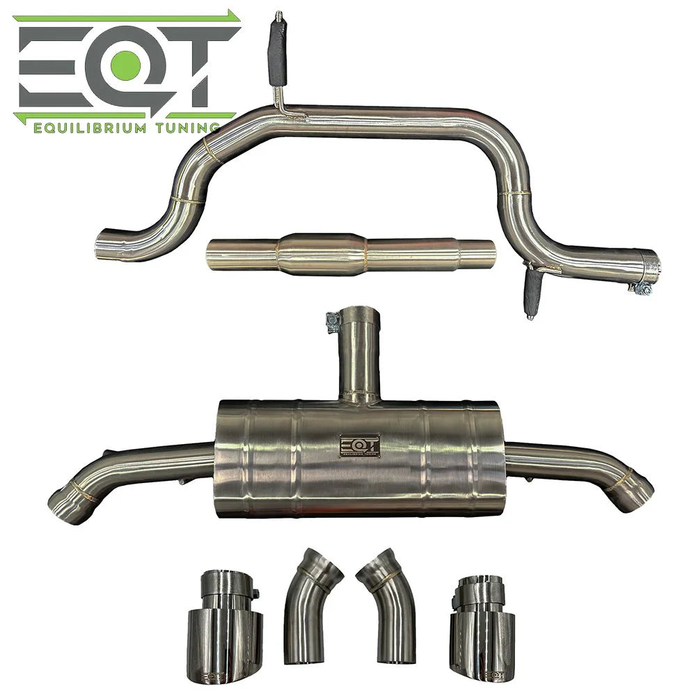3" T304 Stainless Steel Catback Exhaust