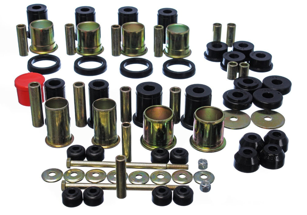 Front and Rear Control Arm Bushing Set