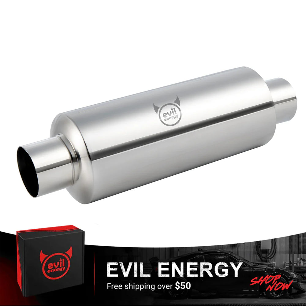 3-Inch Inlet/Outlet Muffler, 13.77" Length