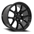 F292 20x11 +18mm 5x115 Gloss Black Flow Forged Wheel