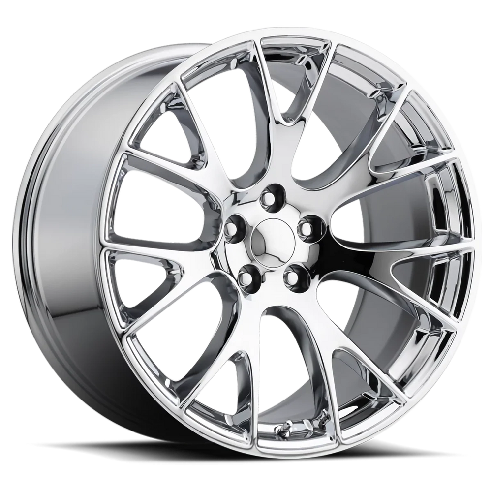 FR 70 Hellcat Replica 22x9 +18mm 5x115mm Chrome Wheel