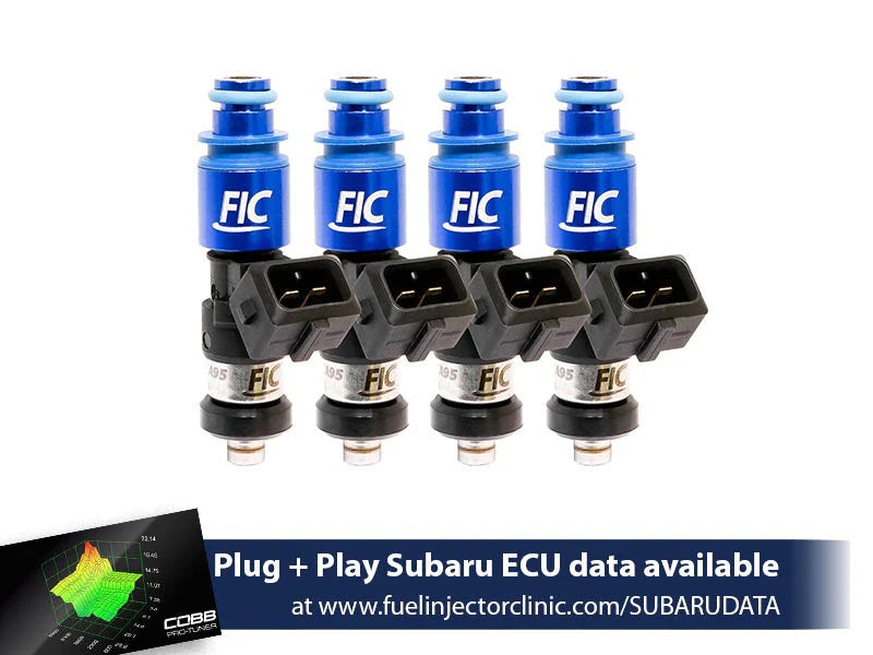 1650cc High-Impedance Fuel Injector Set