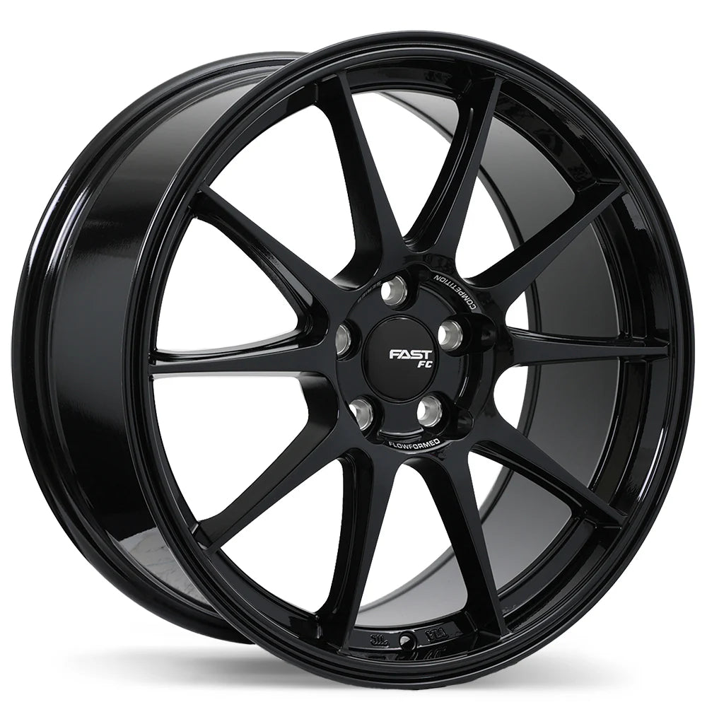 FC08 19x8.0 Gloss Black 5x112 40mm Offset Wheel