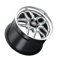 S107 Laguna 18x8 +29mm 5x114.3 Gloss Black Milled