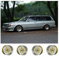 Classic 5-Spoke Wheel Set 14x8.0 / 14x9.0 Gold