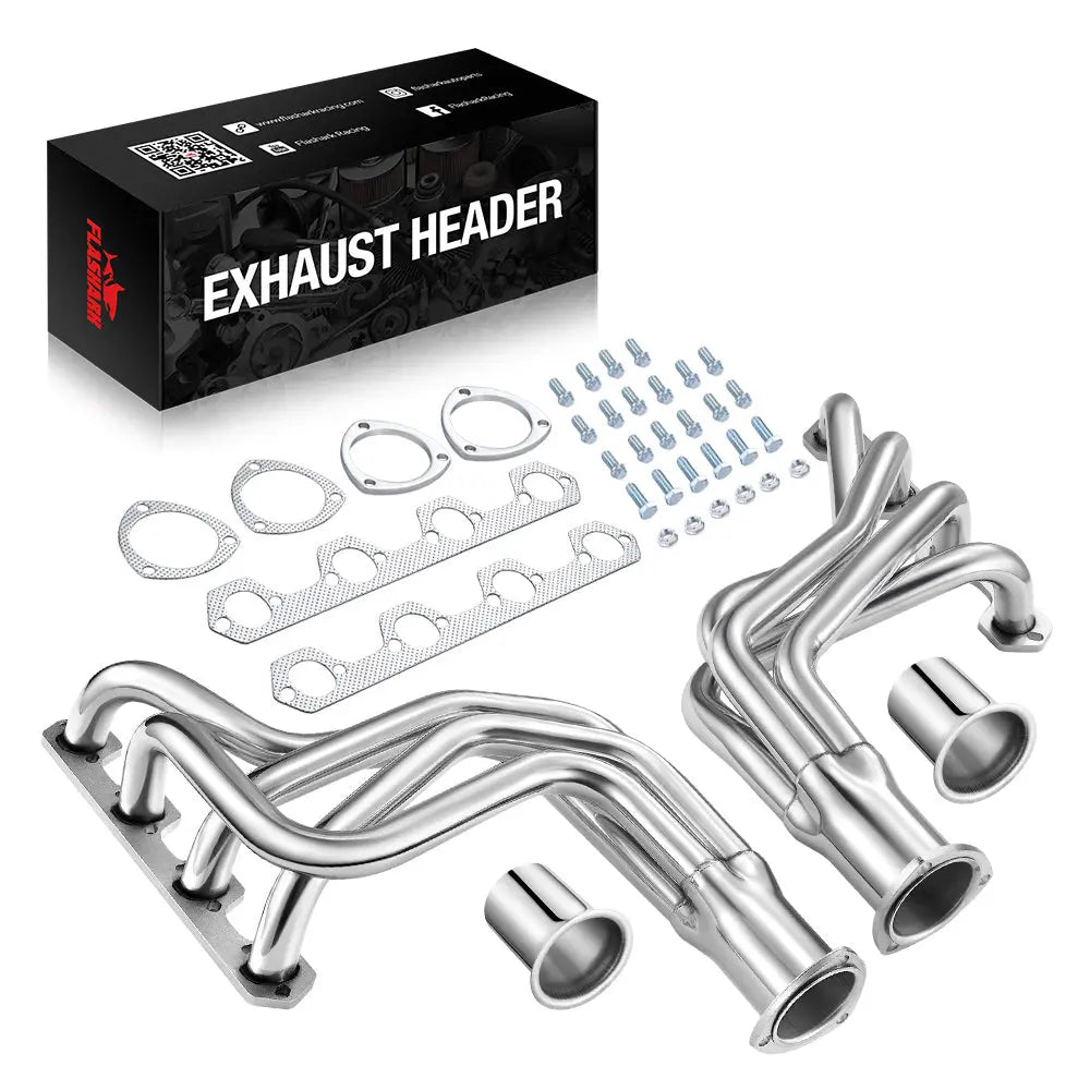 5.0L 302W Stainless Steel Long Tube Exhaust Headers