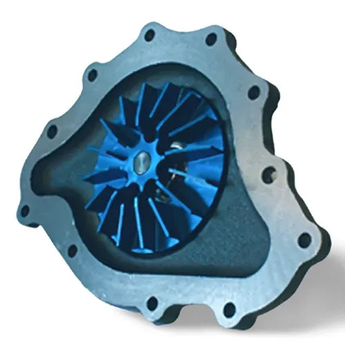 Hi-Flow Water Pump with 16-Blade CNC Aluminum Impeller