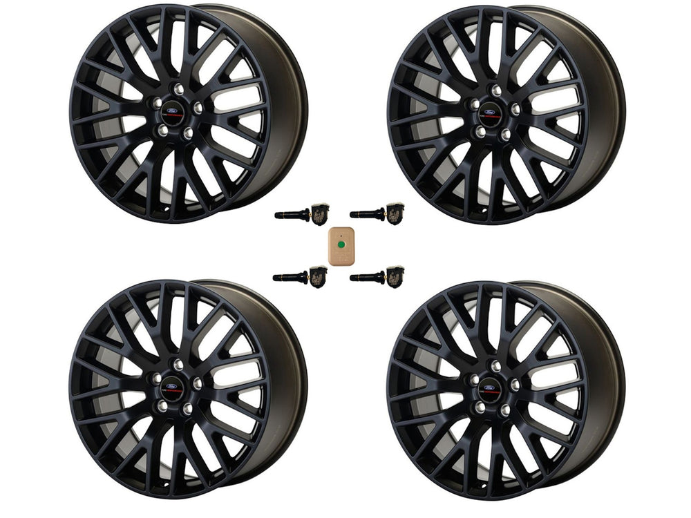 19x9 / 19x9.5 Staggered Wheel Set Matte Black