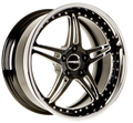3-Piece Split Five-Spoke Wheel