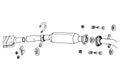 POWER Getter 60.5mm Center Pipe