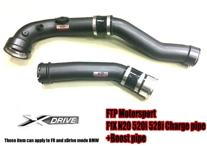 F1X N20 Charge Pipe and Boost Pipe