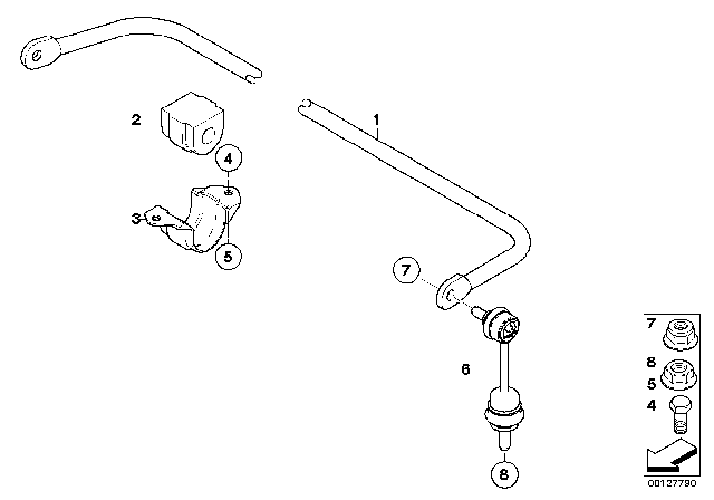 20mm Rear Sway Bar