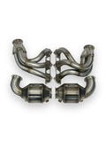 Valved X-Pipe Exhaust System
