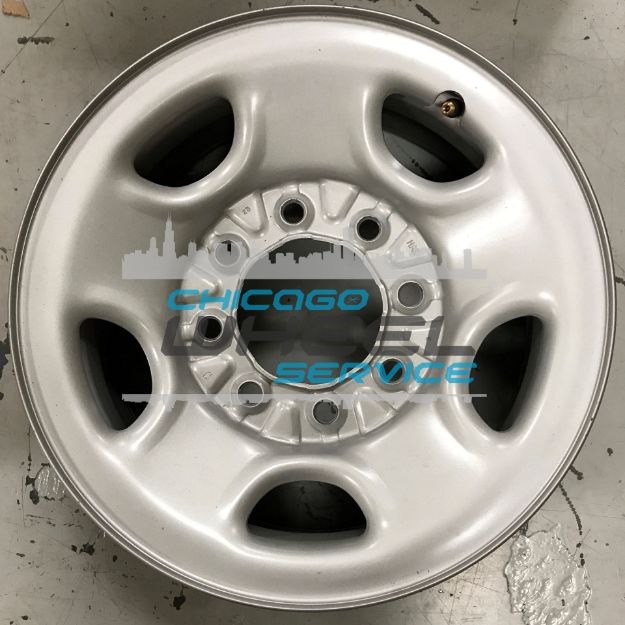 16x6.5 Silver Steel Wheel