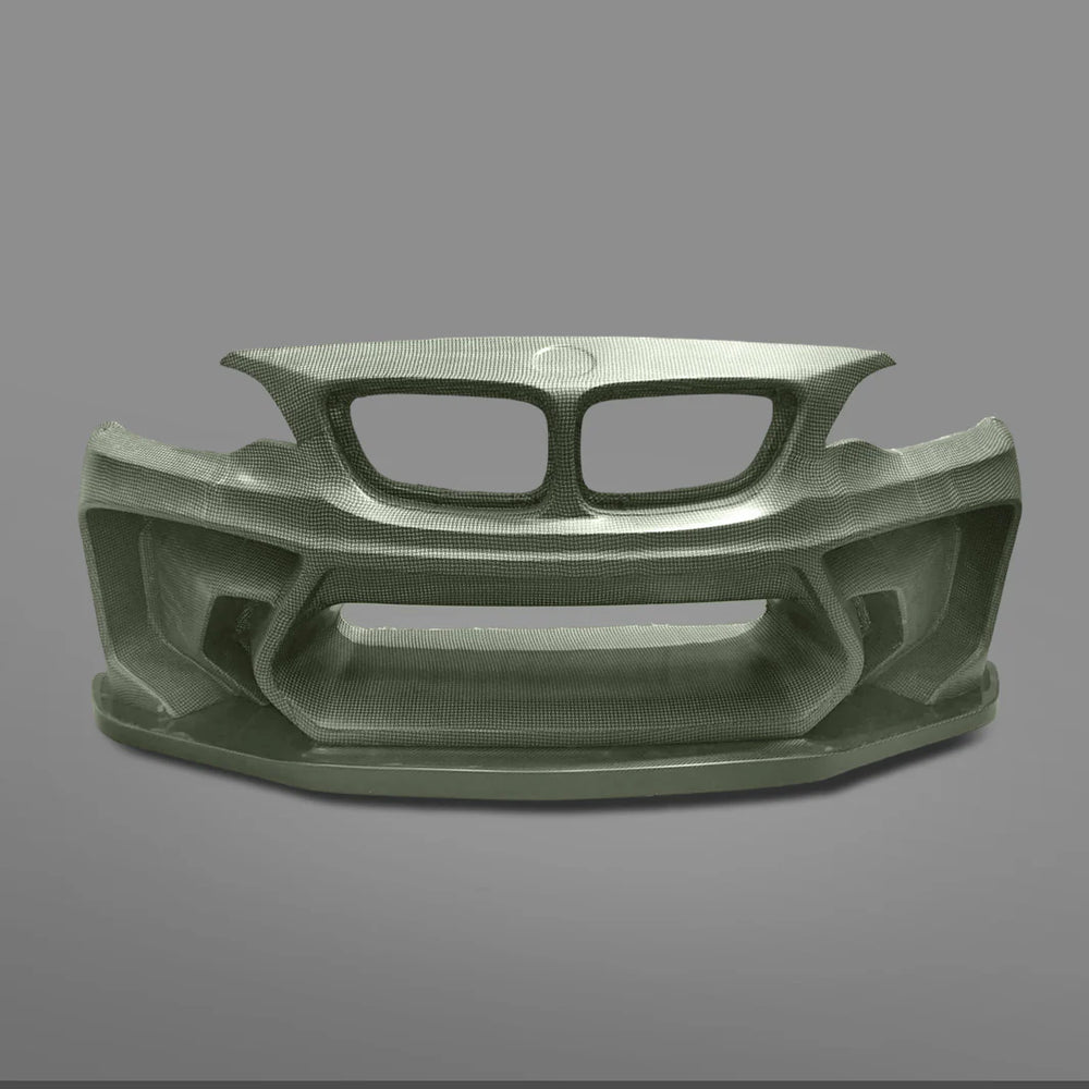EuroFighter F22 Front Bumper Splitter (Carbon Kevlar)