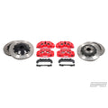 6-Piston Front / 4-Piston Rear Forged Caliper Brake Kit