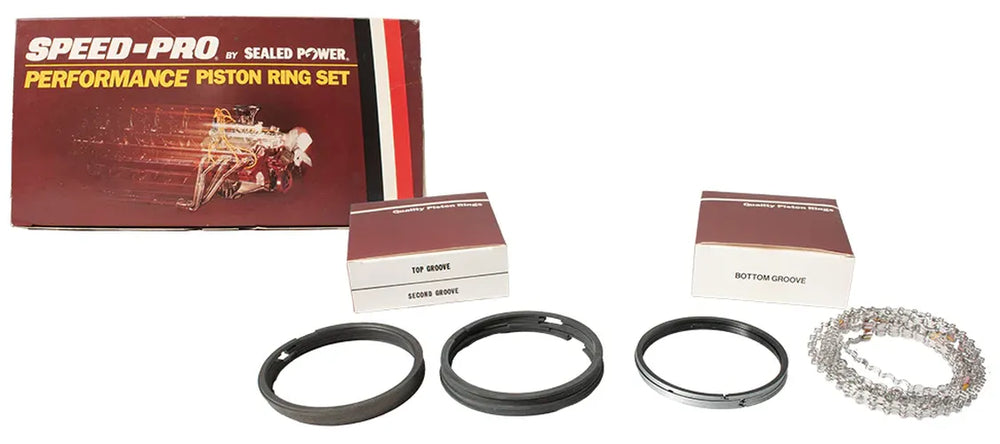 Piston Ring Set, 4.000" Bore