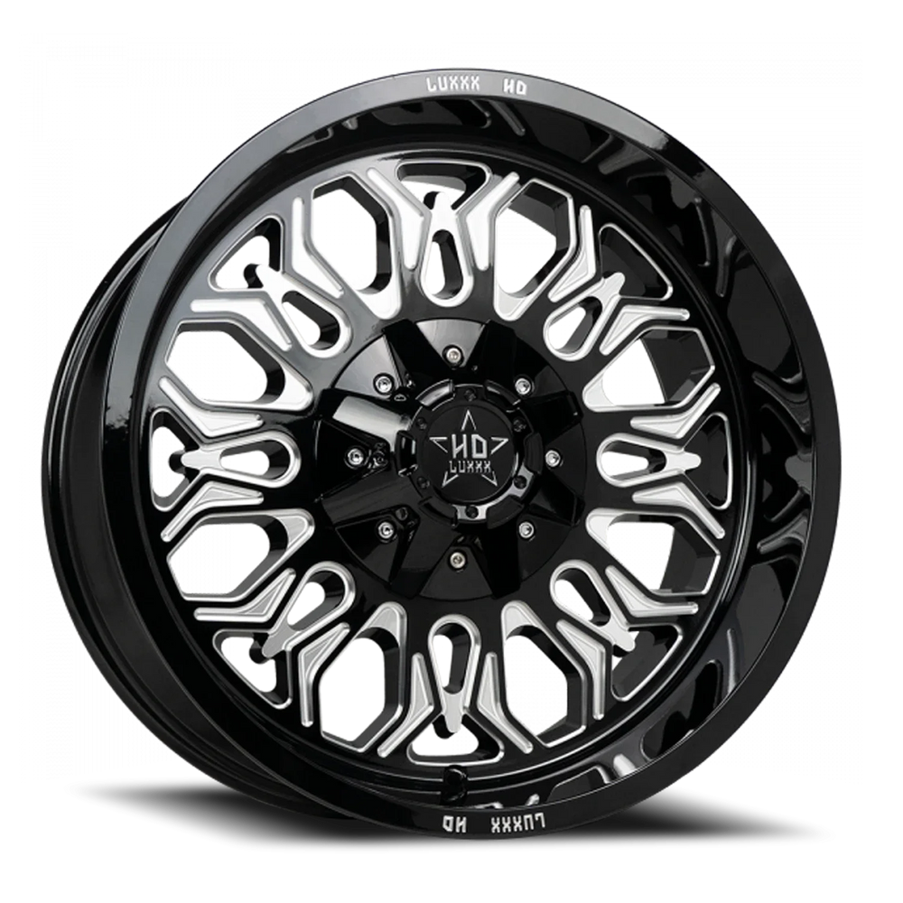 LHD31 20x10 -18mm Offset 78.1mm Center Bore Gloss Black &