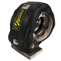 CUSTOM FIT TURBO HEAT SHIELD REDUCES LAG AND INCREASES PERFORMANCE
