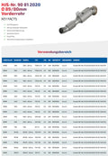 300-Cell Stainless Steel Catalytic Converter
