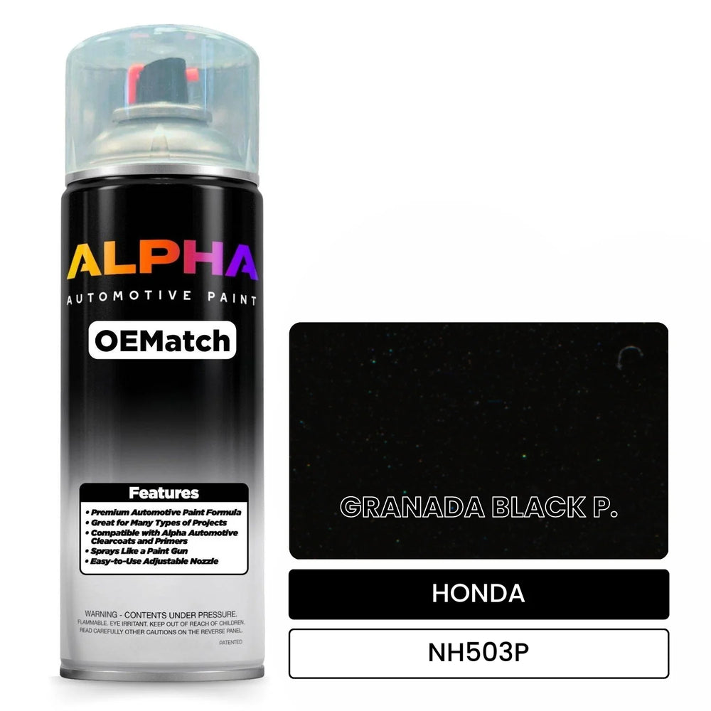 Granada Black Pearl Automotive Paint