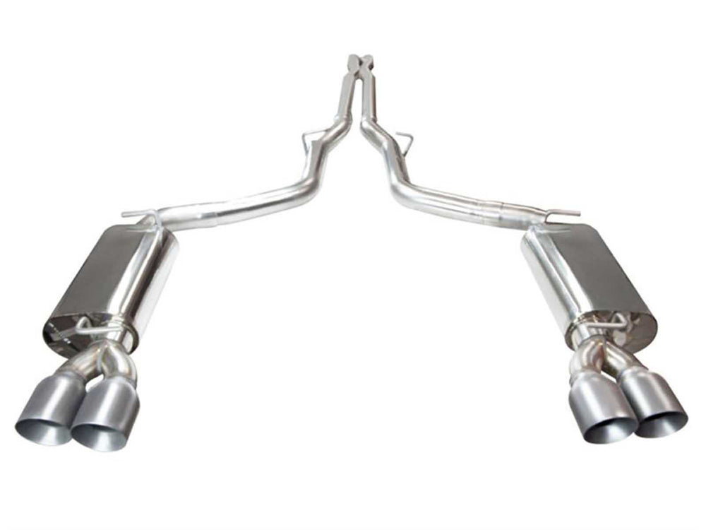 3-Inch Cat-Back Exhaust System w/ 4-Inch Polished Tips