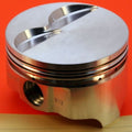 Forged Flat Top Piston Set, 3.940" Bore