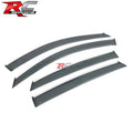 Window Visors with Chrome Trim