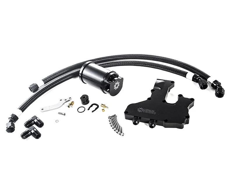 Billet Aluminum Recirculating Catch Can Kit
