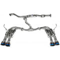 R400 Gemini Cat-Back Exhaust System w/ Burnt Titanium Tips