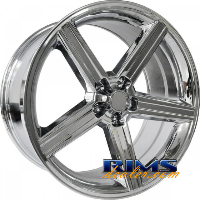 Velocity VW 248TM 20x8.5 Black Machined 5-Spoke Wheel