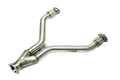 Stainless Steel Y-Pipe with Bellowed Flex Sections