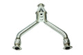 Stainless Steel Y-Pipe with Bellowed Flex Sections