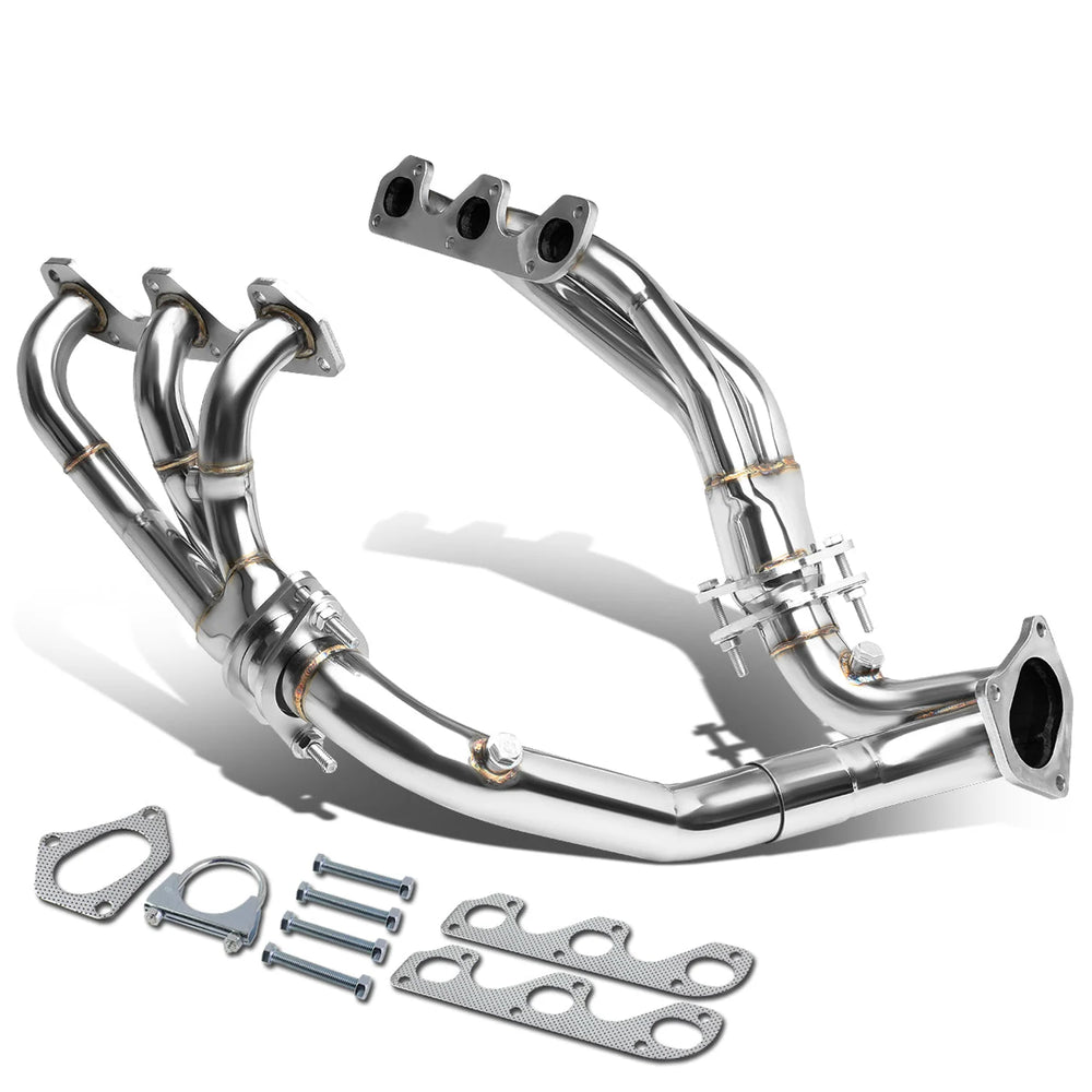 T-304 Stainless Steel Shorty Exhaust Header with Y-Pipe
