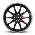 ST37 19-Inch Gloss Black Machined Lip Flow Form Wheel
