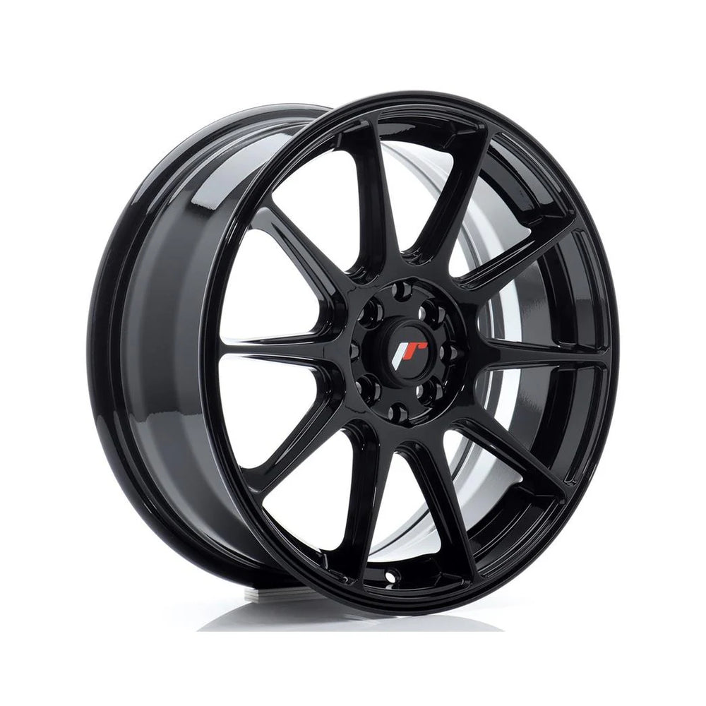 JR11 17x7 ET35 Gloss Black Alloy Wheel