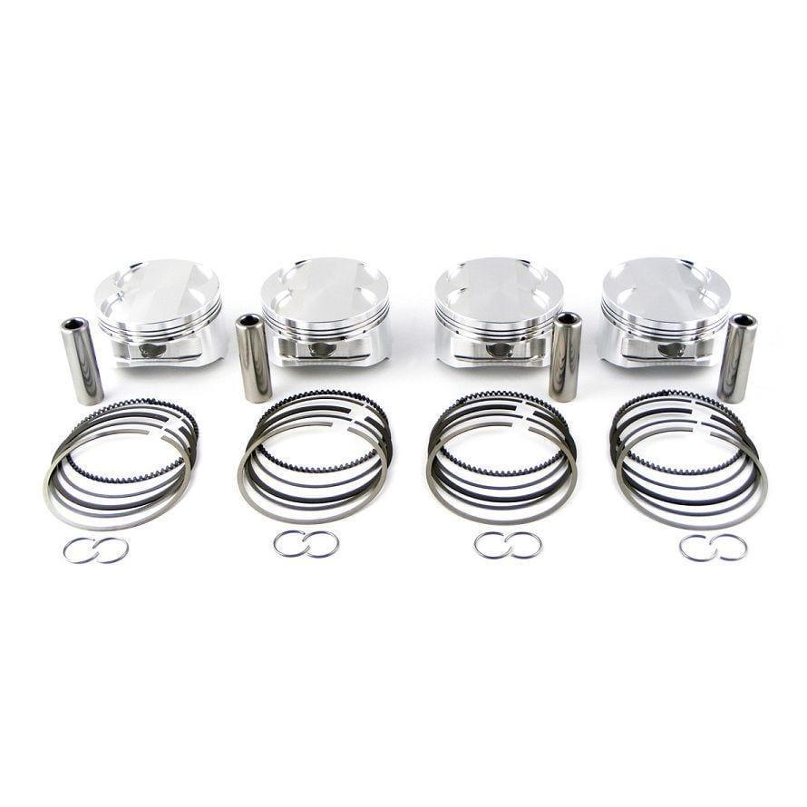 Forged Aluminum Piston Set with Rings, Pins, and Locks