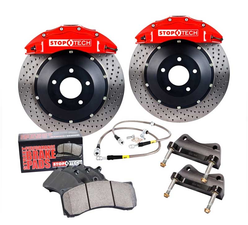 Stoptech Big Brake Kit 2 Piece Rotor Front Volkswagen Golf 2004-2004