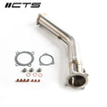 3-Inch Stainless Steel Mandrel Bent Turbo Downpipe