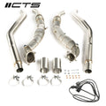 Cast Stainless Steel 3-Inch Downpipe Set
