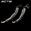 Cast Stainless Steel 3-Inch Downpipe Set