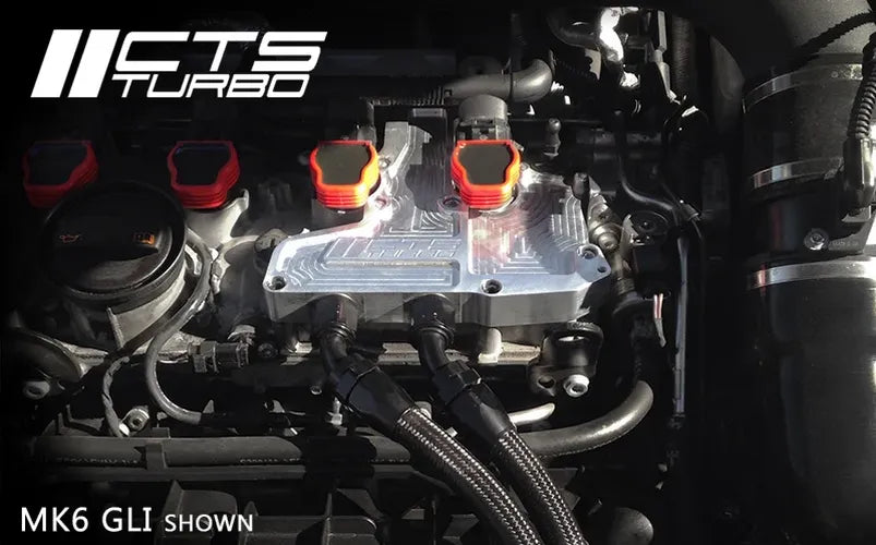 Billet Aluminum Valve Cover Breather and Catch Can Kit