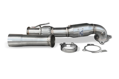 3" Stainless Steel Catted Downpipe