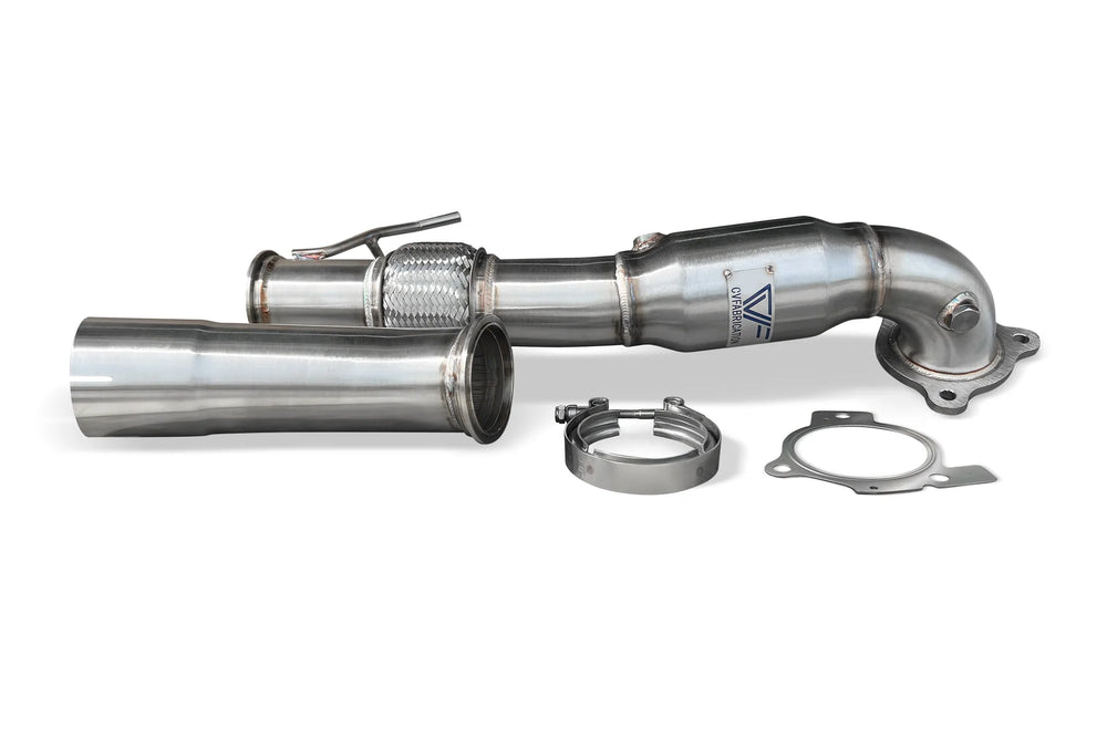 3" Stainless Steel Catted Downpipe
