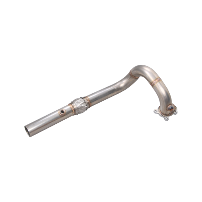 2.5" Turbo Downpipe with O2 Housing